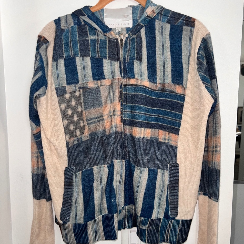 Never Worn Burning Torch Cardigan